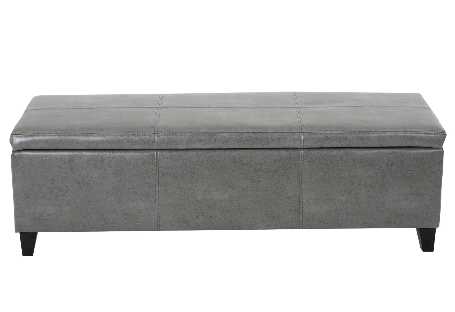 Christopher Knight Home® Contemporary Upholstered Glouster Storage Ottoman Version 2 - 51.25 Inches Wide, 17.50 Inches Deep, 16.25 Inches High