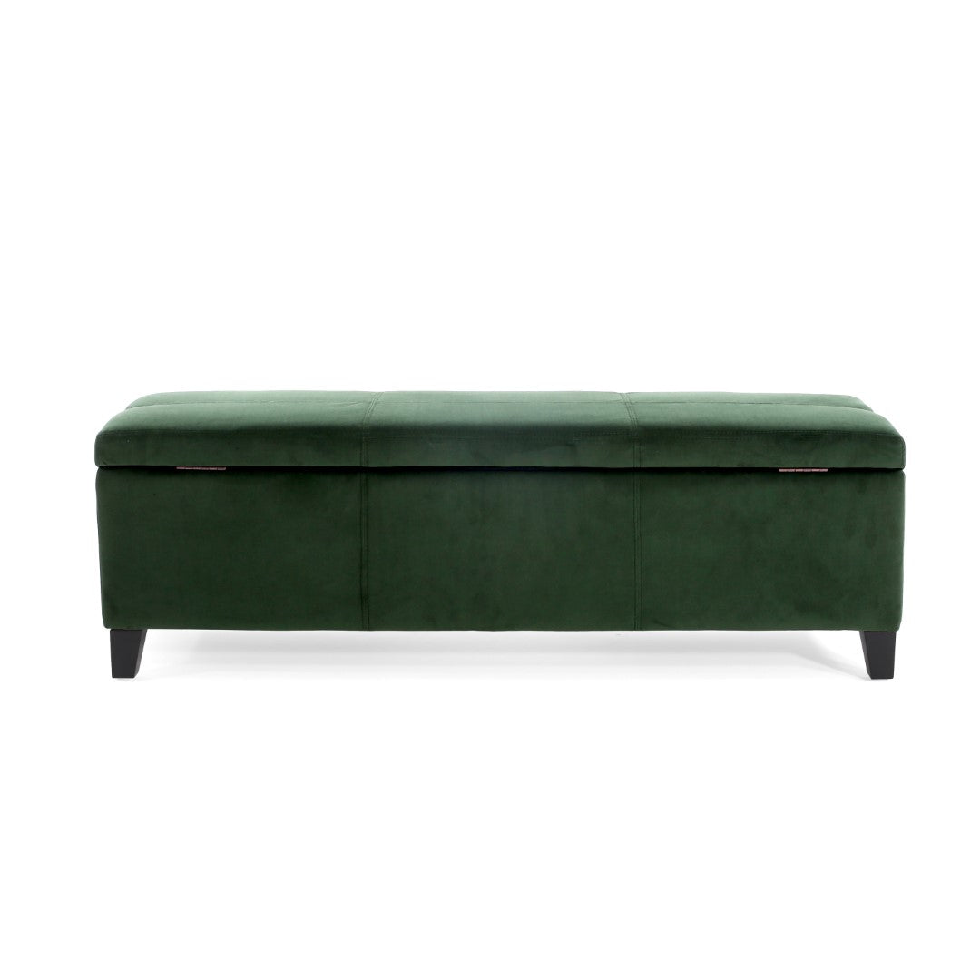 Christopher Knight Home® Contemporary Upholstered Glouster Storage Ottoman Version 2 - 51.25 Inches Wide, 17.50 Inches Deep, 16.25 Inches High