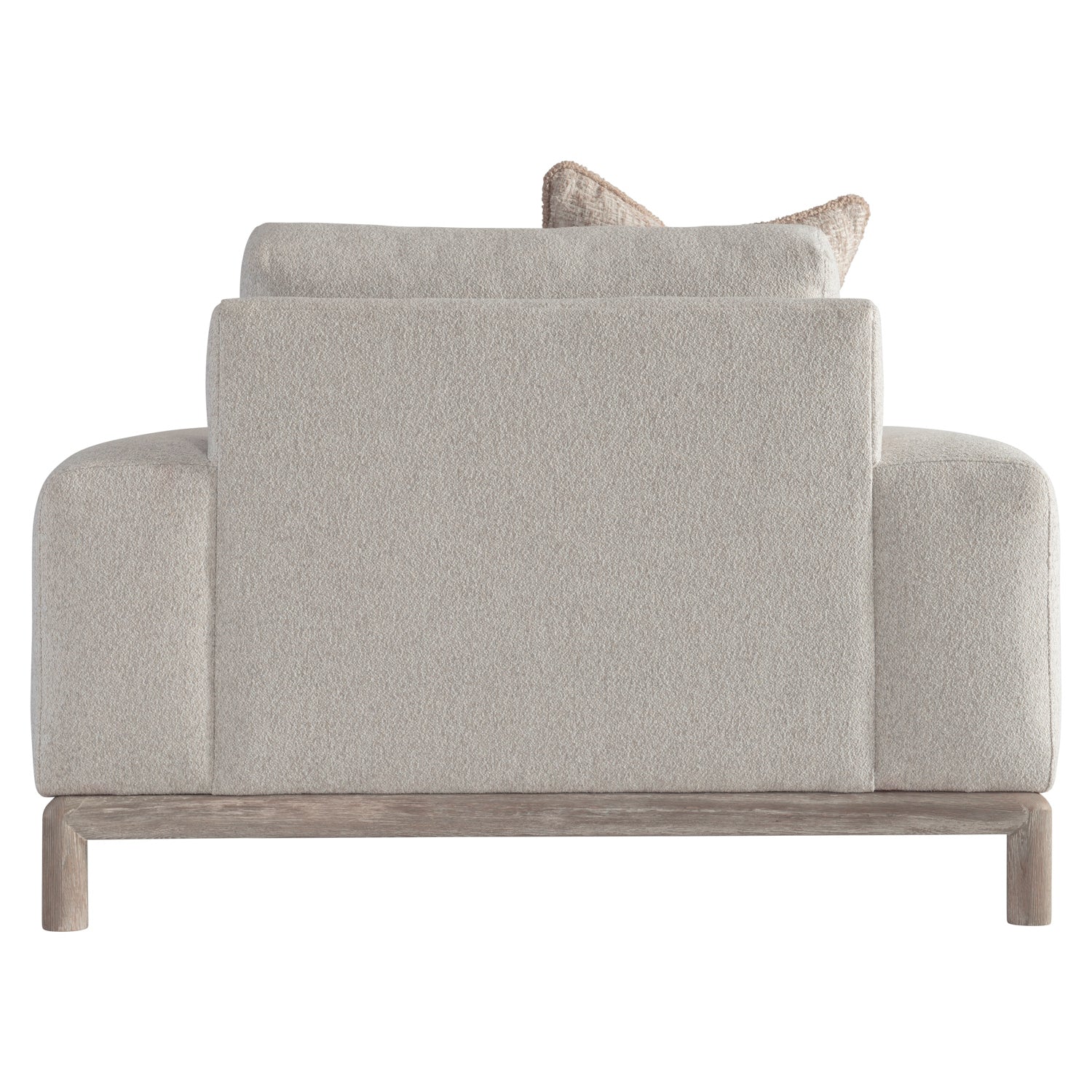 Hadley Oversized Reclining Fabric Armchair with Plush Block Arms and High - Loft Seat, Featuring a Textured Flaxen Finish, Measuring 46.5 Inches in Width
