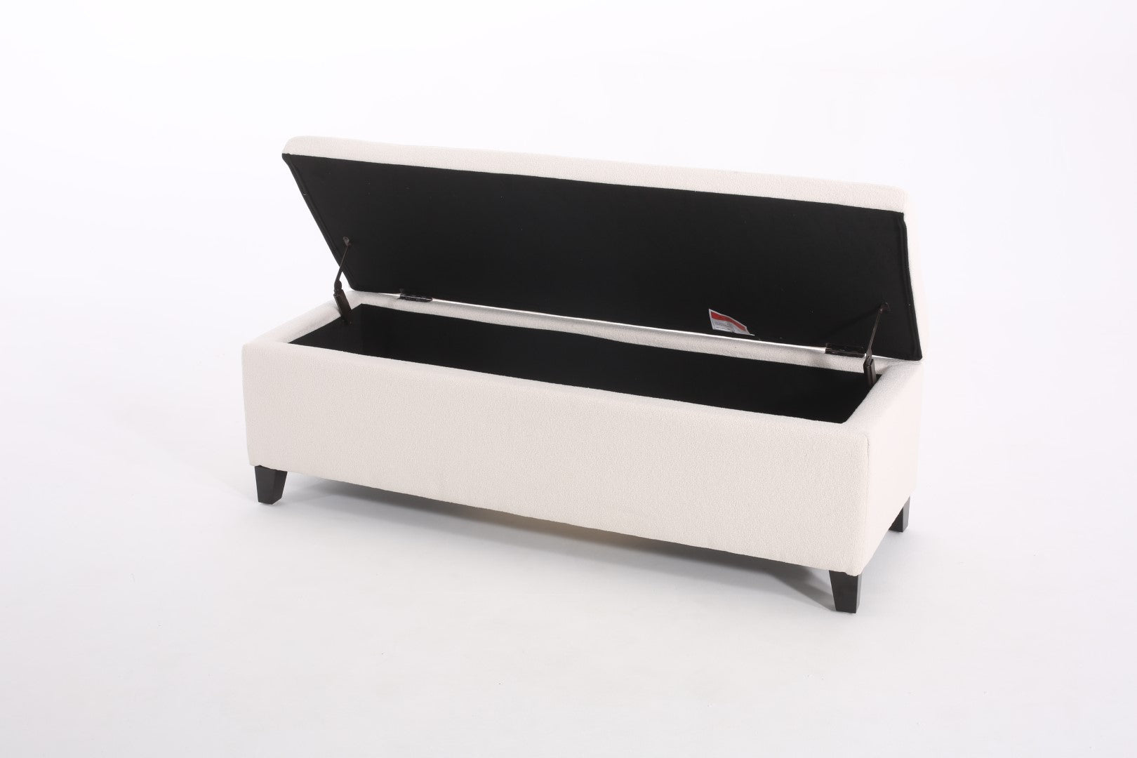 Christopher Knight Home® Contemporary Upholstered Glouster Storage Ottoman Version 2 - 51.25 Inches Wide, 17.50 Inches Deep, 16.25 Inches High