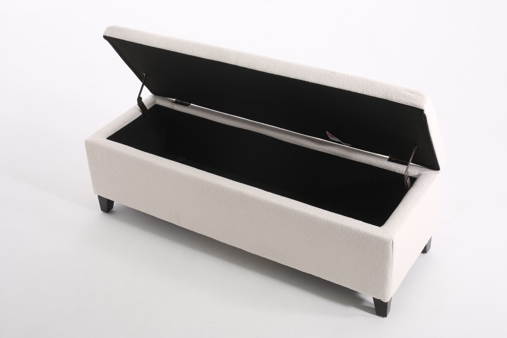 Christopher Knight Home® Contemporary Upholstered Glouster Storage Ottoman Version 2 - 51.25 Inches Wide, 17.50 Inches Deep, 16.25 Inches High