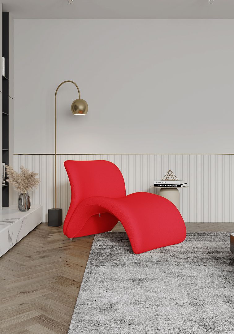 Stylish and Comfortable Rosebud Modern Abstract Design Accent Chair for Enhancing Any Living Space