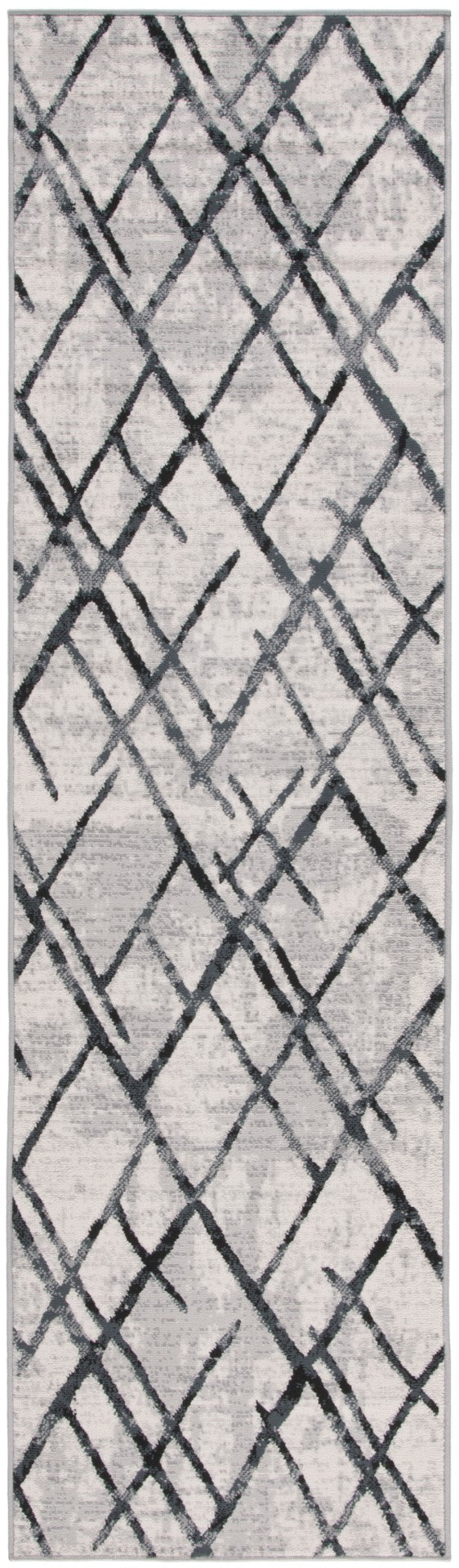 Stylish Modern Power Loomed Area Rug - Durable Polyester & Cotton Blend for Living Spaces