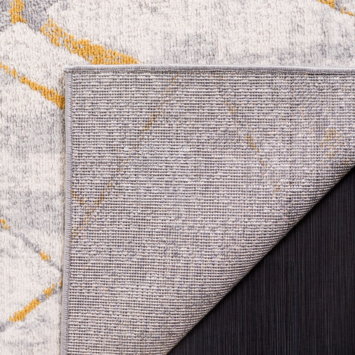 Stylish Modern Power Loomed Area Rug - Durable Polyester & Cotton Blend for Living Spaces