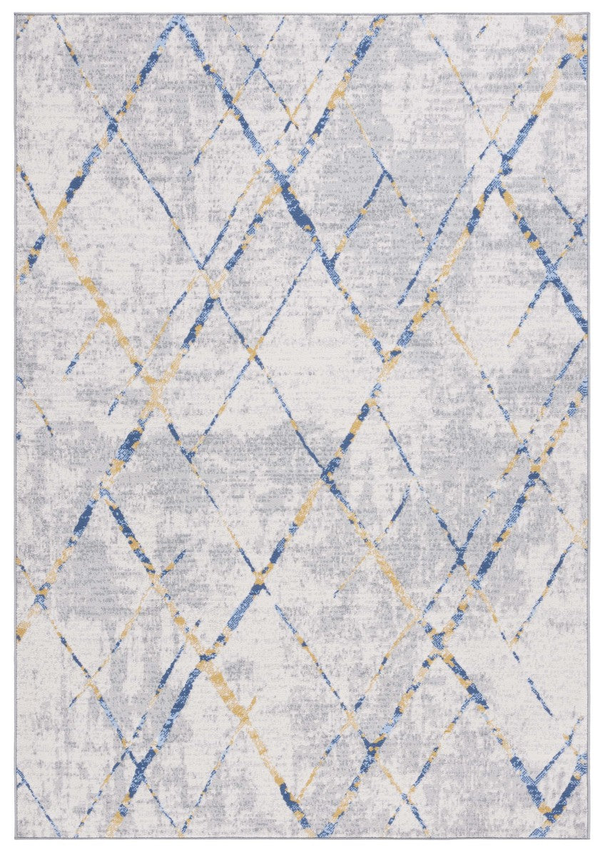 Stylish Modern Power Loomed Area Rug - Durable Polyester & Cotton Blend for Living Spaces