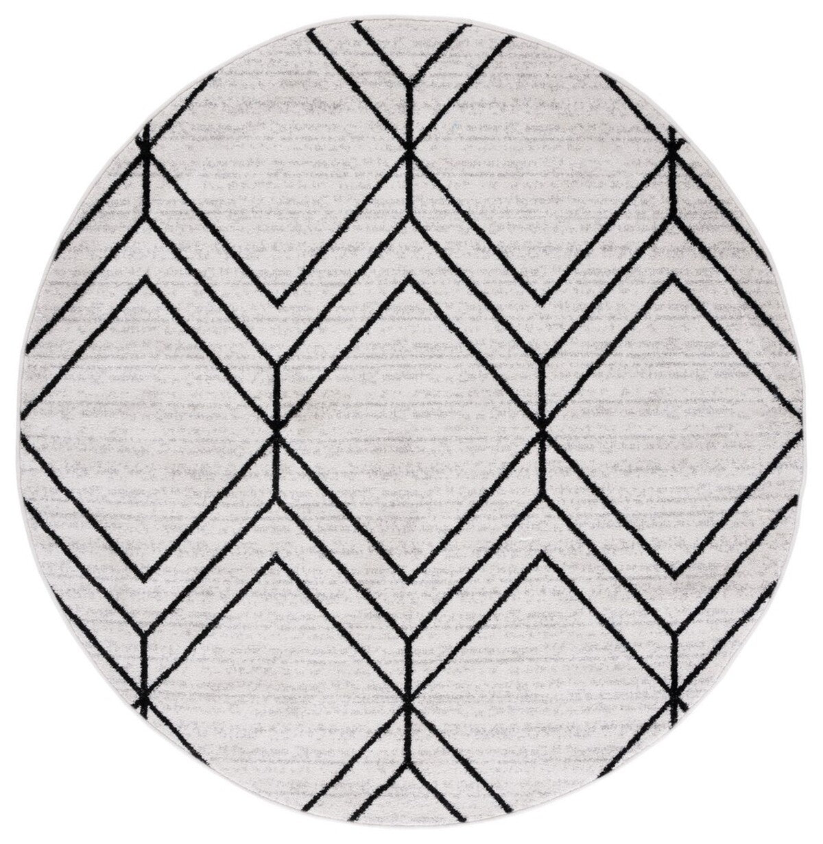 Stylish Adirondack Area Rug: Durable Blend of Polypropylene, Jute & Polyester