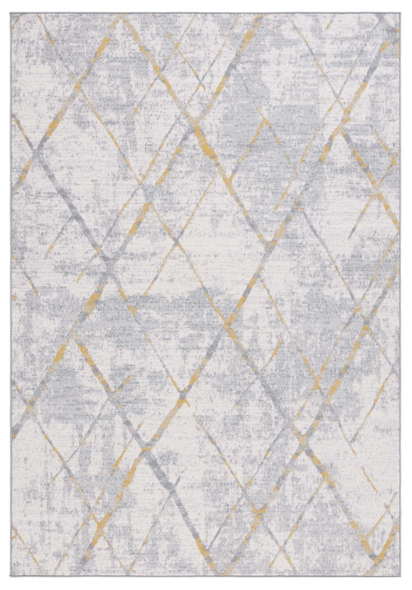 Stylish Modern Power Loomed Area Rug - Durable Polyester & Cotton Blend for Living Spaces